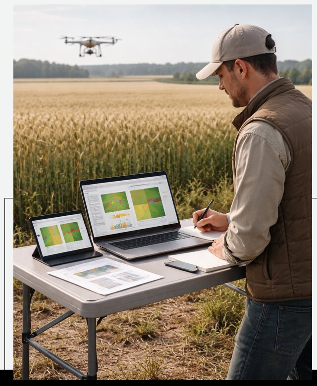 Система AI прогнозирования урожайности для точных агрономий в Устях-Илимске