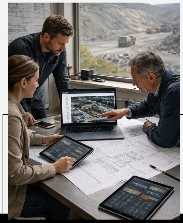 Разработка и внедрение систем для горнодобычи в Устях-Илимске